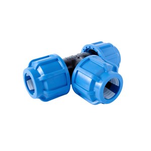 TEE COMPRESÍON 63mm PN16 PE100